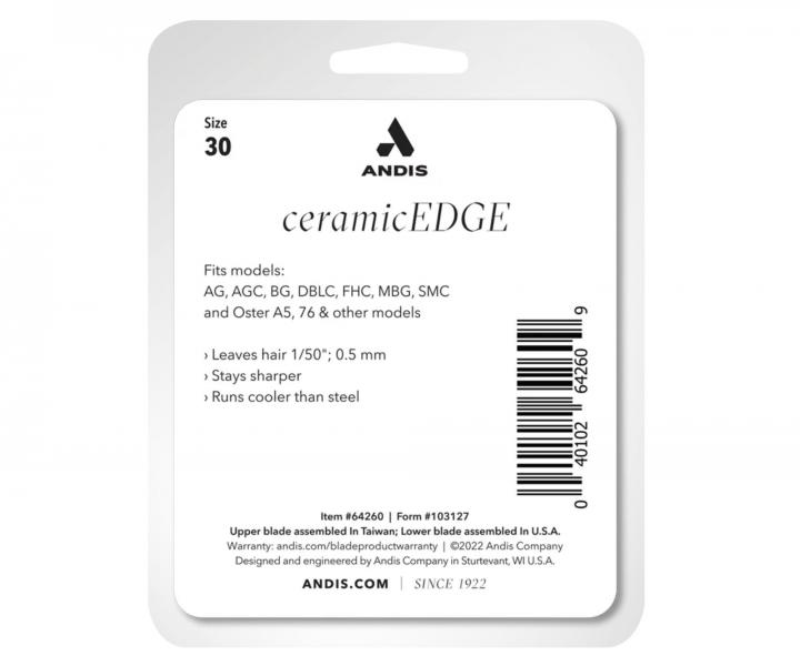 N�hradn� strihacia hlavica Andis Ceramic Edge 64260 pre stroj�ek Andis eMerge Clipper - 0,5 mm