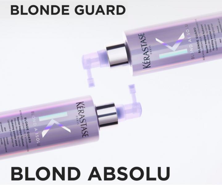 Bezoplachov� hydrata�n� starostlivos� pre blond a mel�rovan� vlasy K�rastase Blond Absolu Blonde Guard - 190 ml