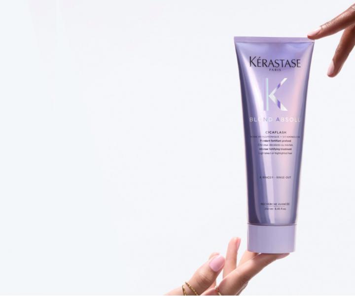 Sada na rozjasnenie blond vlasov K�rastase Blond Absolu s olejom Elixir Ultime L'Huile Originale Refillable