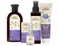 Darekov sada pre farben vlasy s harmanekom a anovm olejom Green Pharmacy