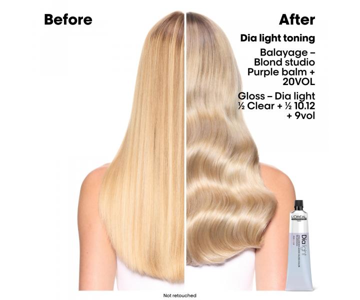 Preliv na vlasy Lor�al Professionnel Dia Light 60 ml - Clear ��ry