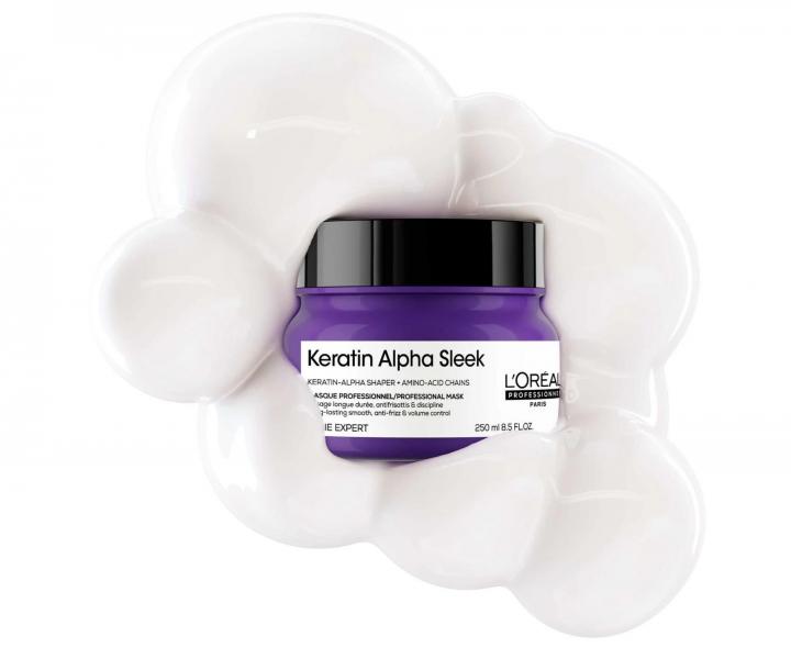 Rad pre uhladenie krepat�ch vlasov Lor�al Professionnel Serie Expert Keratin Alpha Sleek