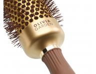 Okrhla fkacia kefa na vlasy Olivia Garden Expert Blowout Speed &#8203;&#8203;XL Gold & Brown