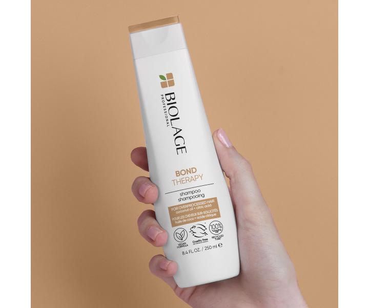 ampn pre extrmne pokoden vlasy Biolage Bond Therapy Shampoo - 250 ml