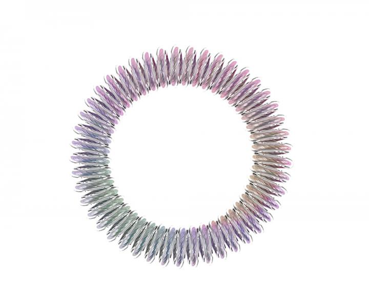 Tenk� �pir�lov� gumi�ka do vlasov Invisibobble Slim Vanity Fairy - d�hov�, 3 ks