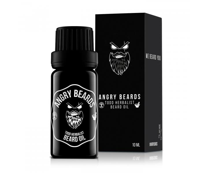 Vyivujci olej na fzy Angry Beards Todd Herbalist - 10 ml - expircie