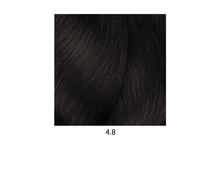 Farba na vlasy Loral Majirel Cool Cover 50 ml - odtie 4.8 hned mokka