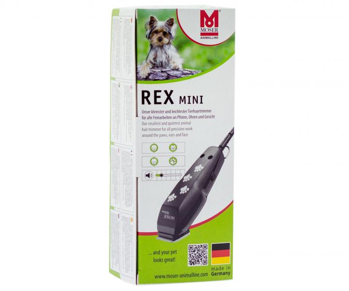 Kont�rovaci stroj�ek na zvieraciu srs� Moser Rex Mini 1411-0062