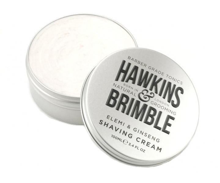 Pnska darekov sada Hawkins & Brimble Shaving Gift Set - krm na holenie + tetka na holenie