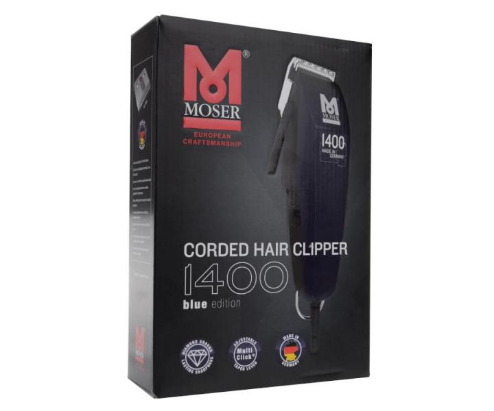 Stroj�ek na vlasy Moser Blue Edition 1400-0452 - rozbalen�, pou�it�