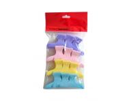 Klipsy do vlasov Mila - 8 cm, farebn - 12 ks