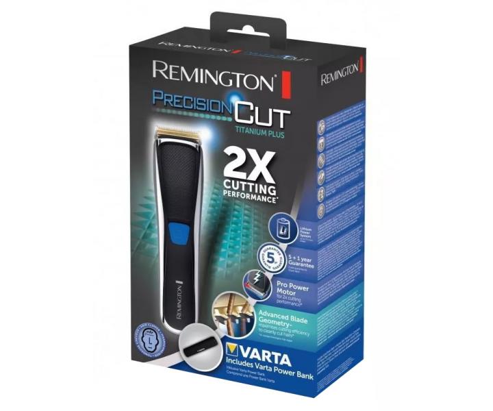 Zastrihva vlasov Remington Precision Cut Titanium Plus HC5705GP + Powerbank Varta zadarmo