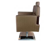 Kaderncke Barber kreslo Detail Larry - zlatohnedej - II. akos - kriv opierka, stiahnut koenka