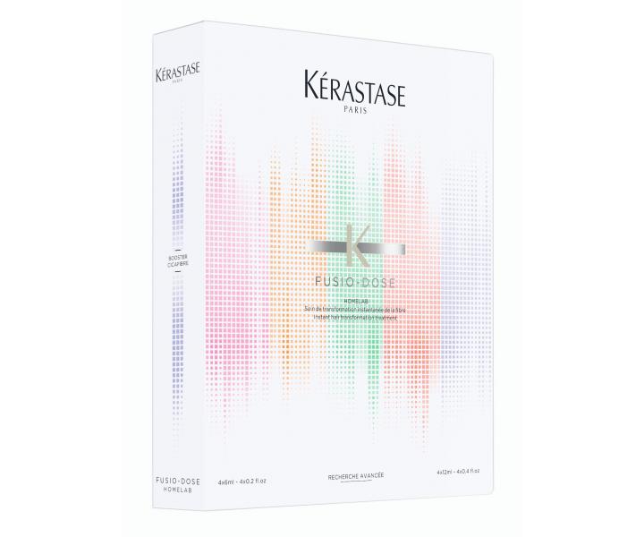 Intenzvna domca starostlivos Krastase Fusio-Dose Cicafibre Homelab 4x 6 ml