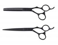 Sada kadernckych nonc 6,5 "a efilanch nonc 6,35" SilkCut Pro Matt Black Olivia Garden