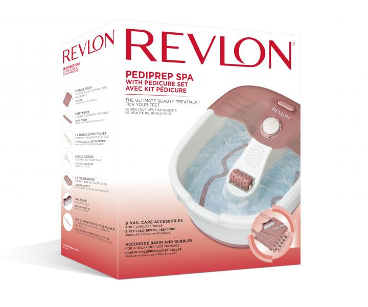 Perličková masážna kúpeľ na nohy Revlon Spa RVFB7021PE2