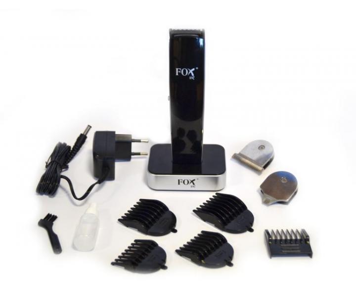 Profesion�lny stroj�ek na vlasy a f�zy Fox 3R - �ierny - rozbalen�, po�koden� origin�lny obal