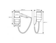 Fn na stenu Valera Premium Super 1600W - krmov