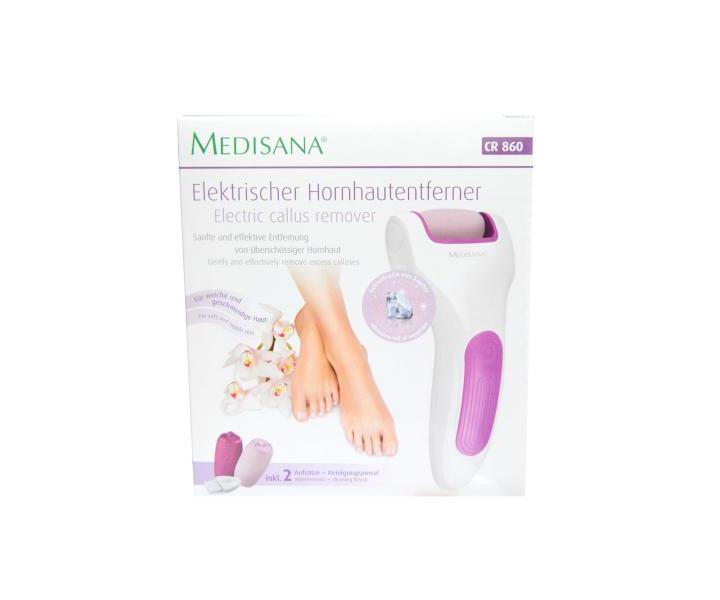 Odstraova stvrdnutej koe na ruky a nohy Medisana CR 860