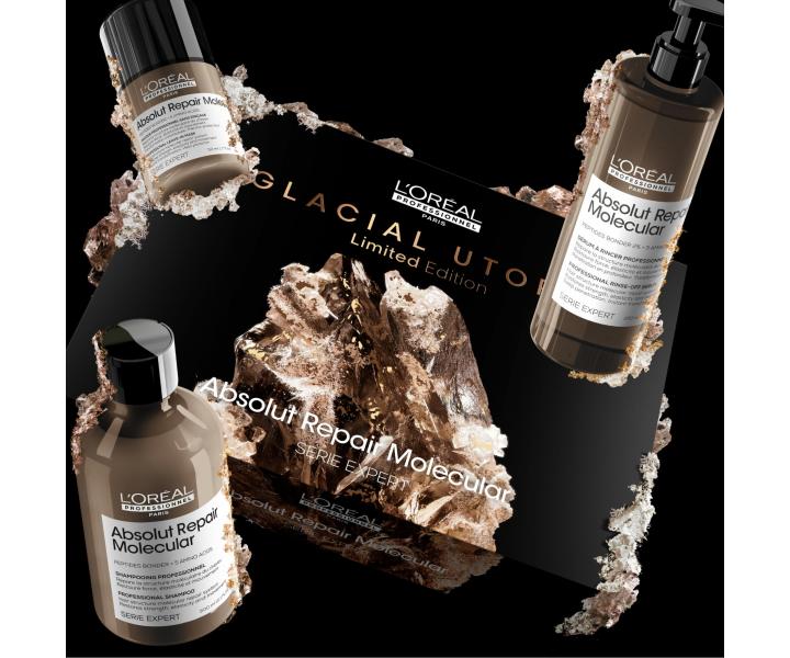 Dar�ekov� sada pre po�koden� vlasy Lor�al Professionnel Serie Expert Absolut Repair Molecular Trio
