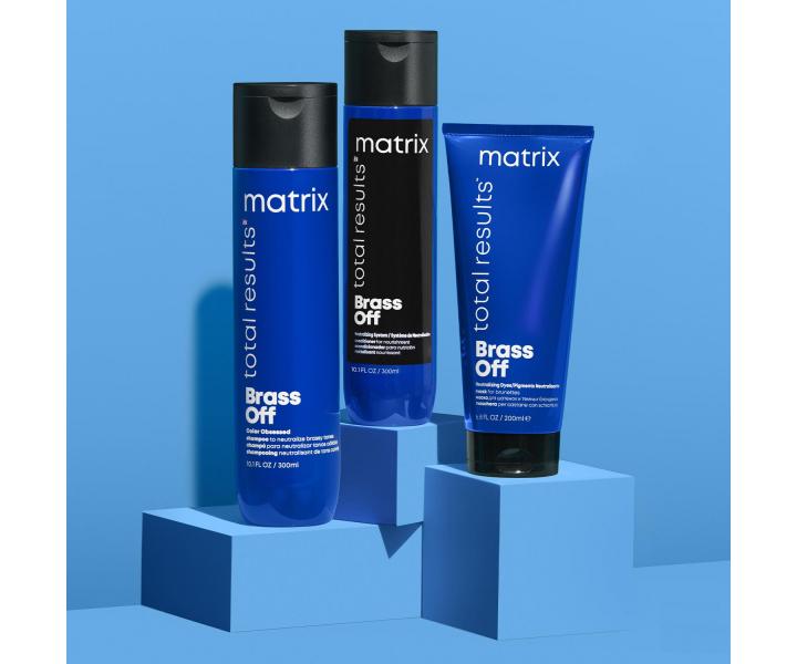 Starostlivos� pre neutraliz�ciu �lt�ch a mosadzn�ch t�nov Matrix Brass Off - 300 ml