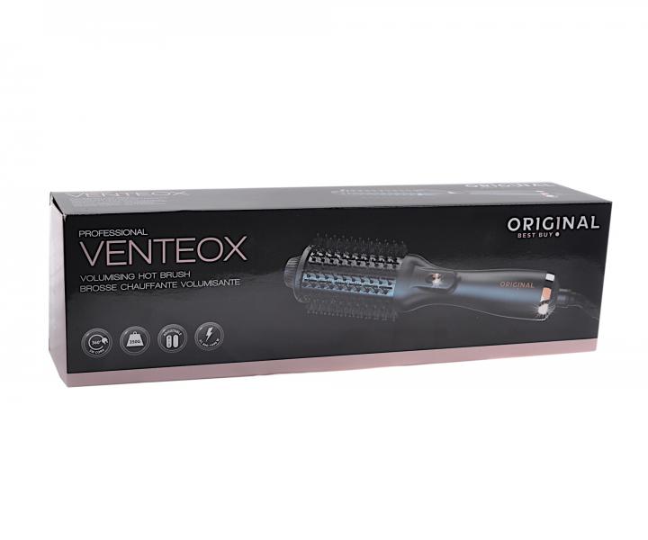 Ovlna teplovzdun kefa na vlasy Original Best Buy Venteox - ierna
