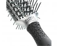 Obojstrann fkacia kefa na vlasy Olivia Garden 2in1 Essential Tunnel Silver - strieborn