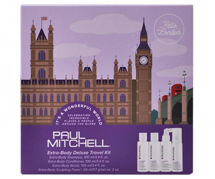 Cestovn sada pre objem vlasov Paul Mitchell Extra-Body Deluxe Travel Kit