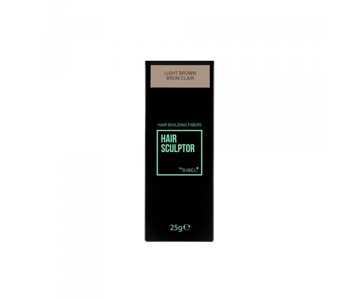 Pder pre zakrytie redncich vlasov Sibel Hair Building Fibers - svetlo hned, 25 g