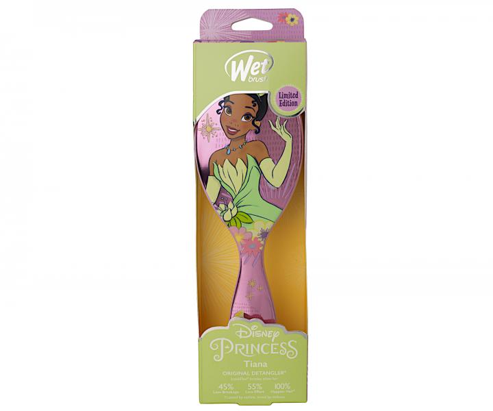 Kefa na rozesvanie vlasov Wet Brush Original Detangler Disney Princess Tiana - svetlo ruov