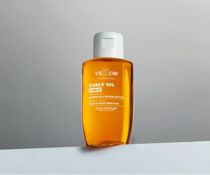 Rad pre vlnit�, ku�erav� a afro vlasy Yellow Professional Curls