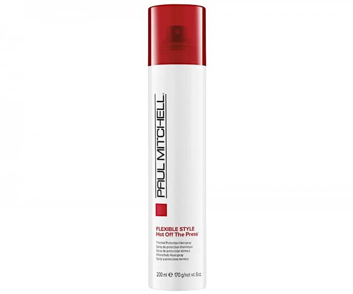 Sada spreja s tepelnou ochranou Paul Mitchell Flexible Style Hot Off The Press - 200 ml - 1+1 zadarmo