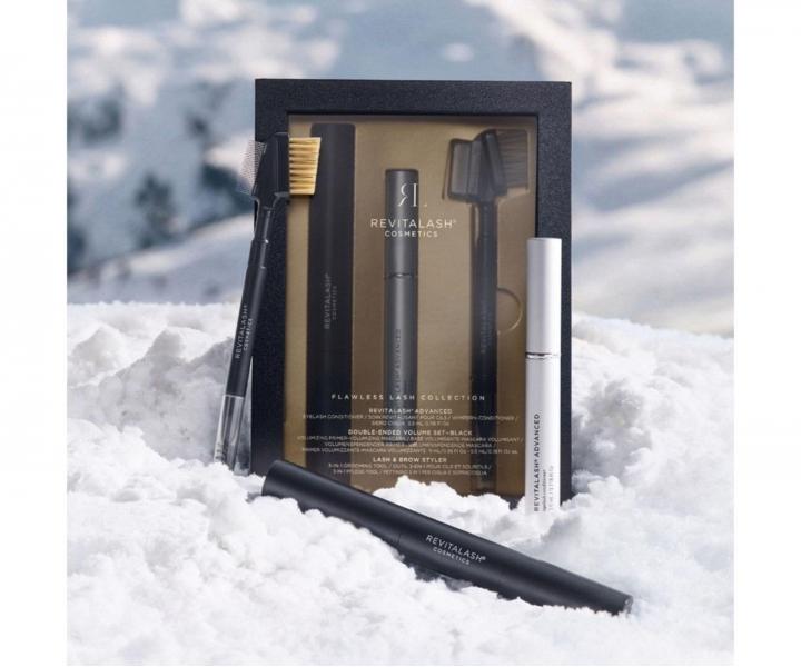 Dar�ekov� sada pre starostlivos� o riasy RevitaLash Flawless Lash Collection Advanced + riasenka a kefka na obo�ie zadarmo
