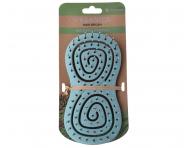 Ekologick kefa na rozesvanie vlasov Hairway Organica Hair Brush - svetlomodr