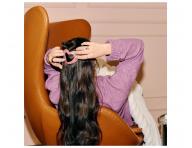 Ozdobn� �kripec do vlasov Invisibobble Clipstar Lovers Hug - ru�ov� s mramorov�m vzorom