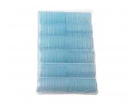 Samodriace natky na vlasy Bellazi Velcro pr. 28 mm - 12 ks, modr