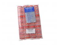 Samodr�iace nat��ky na vlasy Bellazi Velcro pr. 30 mm - 12 ks, �erven�