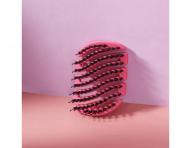 Kefa na vlasy s divia��mi a nylonov�mi �tetinami Sister Young Mila Pocket Hair Brush - tmavo ru�ov�