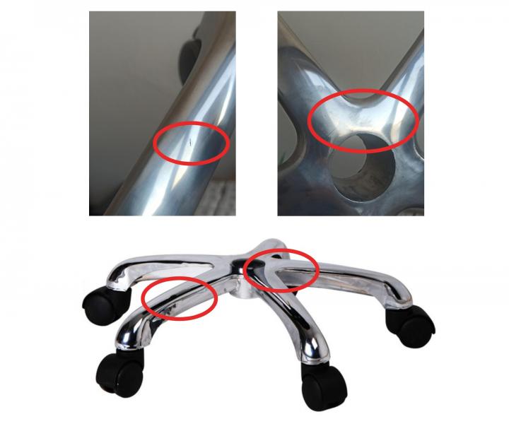 N�hradn� p�l��ov� z�klad�a s kolieskami pre taburety Weelko - II. akos� - odreniny