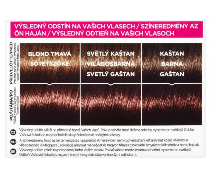 Preliv bez amoniaku Loral Casting Crme Gloss - 525 viov okolda