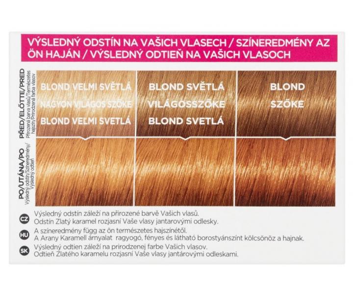 Preliv bez amoniaku Loral Casting Crme Gloss - 834 zlat karamel