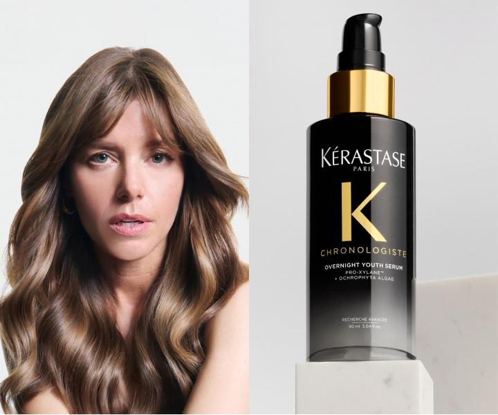 Bezoplachov� no�n� s�rum pre starn�ce vlasy K�rastase Chronologiste Overnight Youth Serum - 90 ml