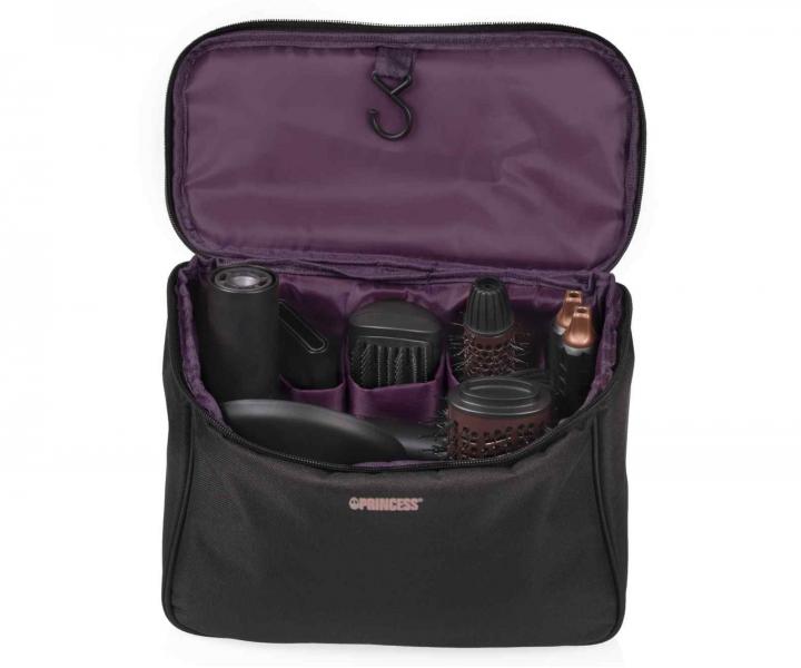 Multifunk�n� stylingov� kulmof�n so siedmimi n�stavcami Princess Airstyler Pro - 2000 W, �ierny