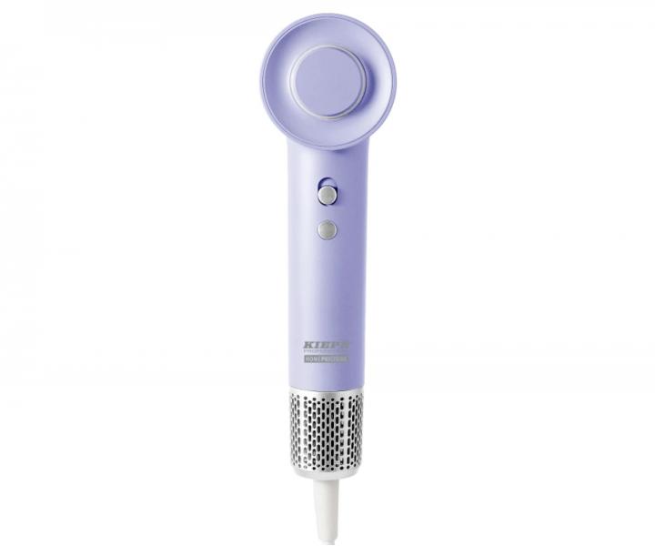 F�n na vlasy Kiepe Professional Home Precision BLDC Hair Dryer - 1100 W, fialov� + kefa Kiepe zadarmo
