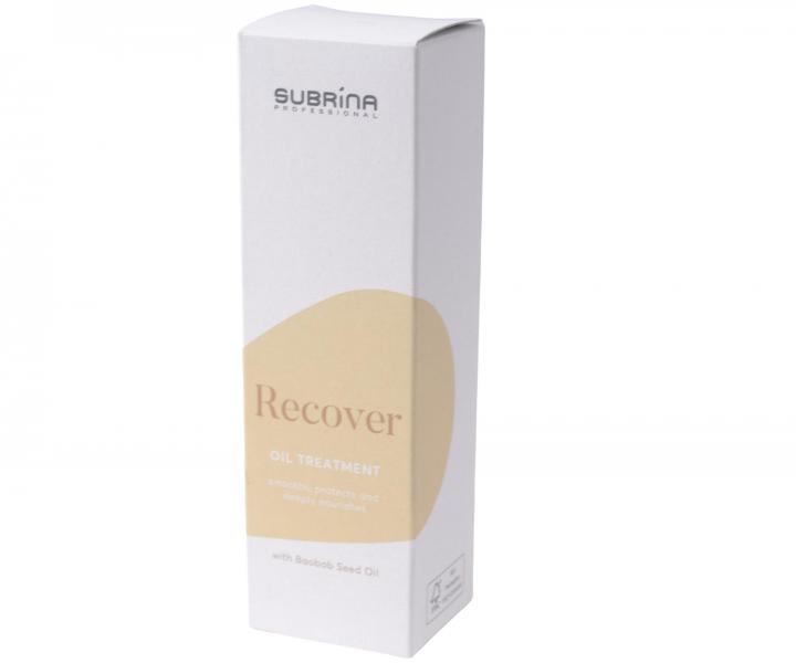 Vy�ivuj�ci olej pre po�koden� a such� vlasy Subrina Professional Recover Oil Treatment - 50 ml