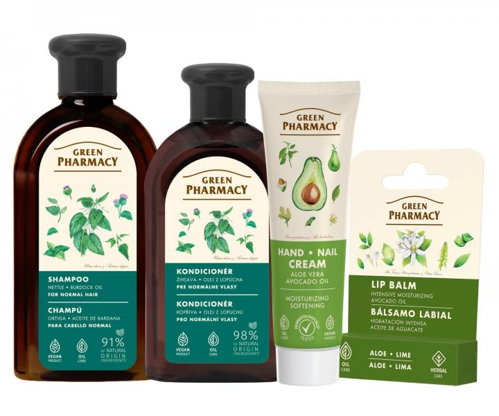 Dar�ekov� sada pre norm�lne vlasy so �ih�avou Green Pharmacy