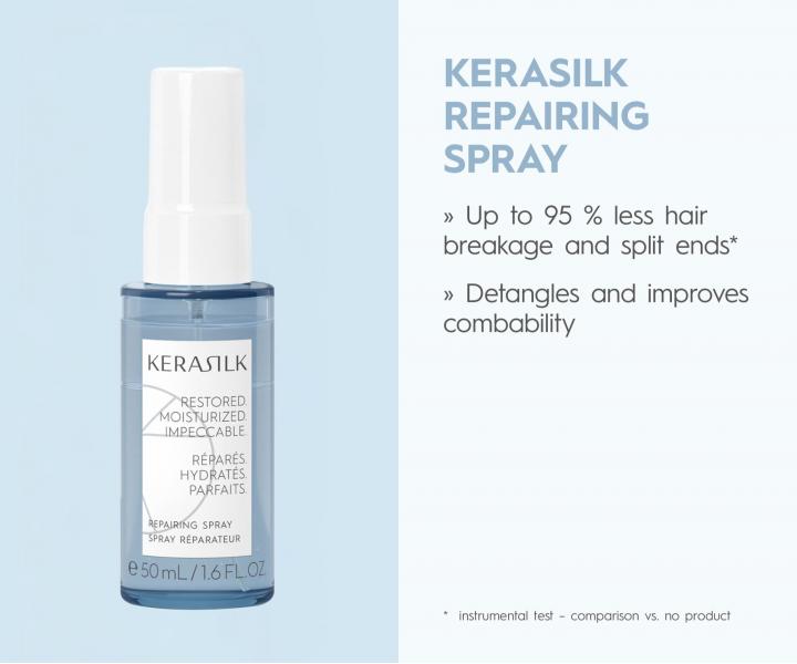 Dar�ekov� sada pre regener�ciu such�ch a po�koden�ch vlasov Kerasilk Repairing Travel Set
