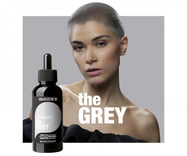 Ultra koncentrovan ist pigmenty Selective Professional ThePigments TheGrey - 80 ml, ed