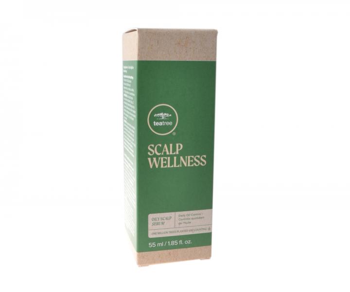 Bezoplachov srum pre rchlo sa mastiacu pokoku hlavy Paul Mitchell Tea Tree Scalp Wellness Oily Scalp Serum - 55 ml