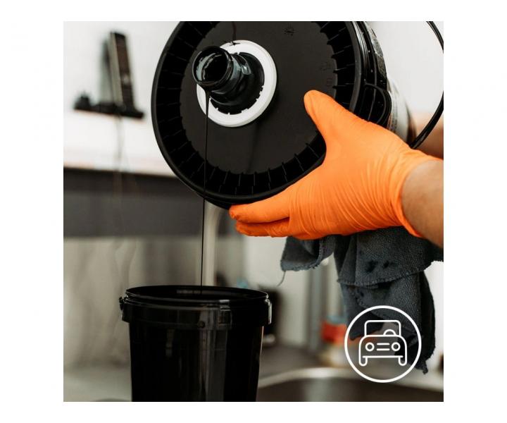 Siln nitrilov zdrsnen rukavice Espeon Nitril Extra Strong 3 - 100 ks, oranov, vekos L